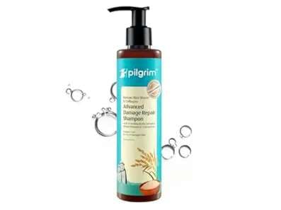 Pilgrim Korean Rice Water & Collagen Advanced Damage Repair Shampoo - 200 Millilitre - Hair Care - Shampoo, Oils, Conditioners | Buy online on ZillyBuy