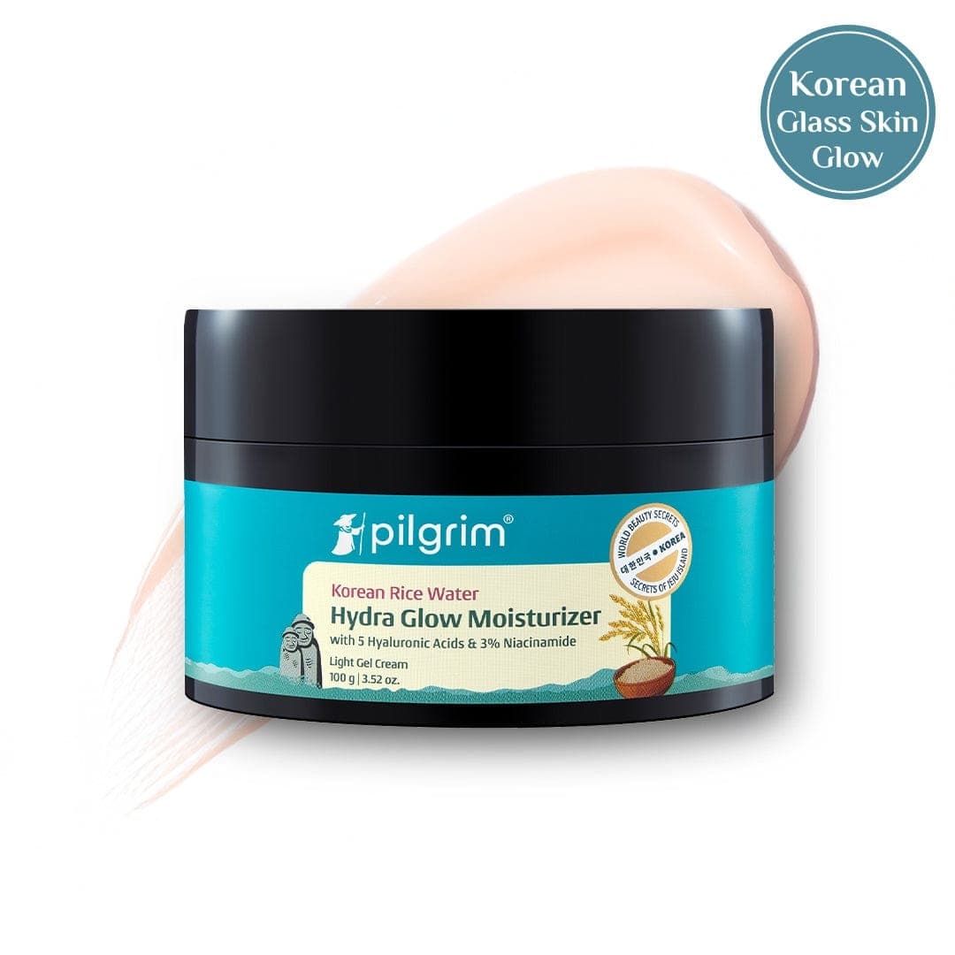 Pilgrim Korean Rice Water Hydra Glow Moisturizer - 100g - Skin Care - Lotions, Moisturisers, and Creams | Buy online on ZillyBuy