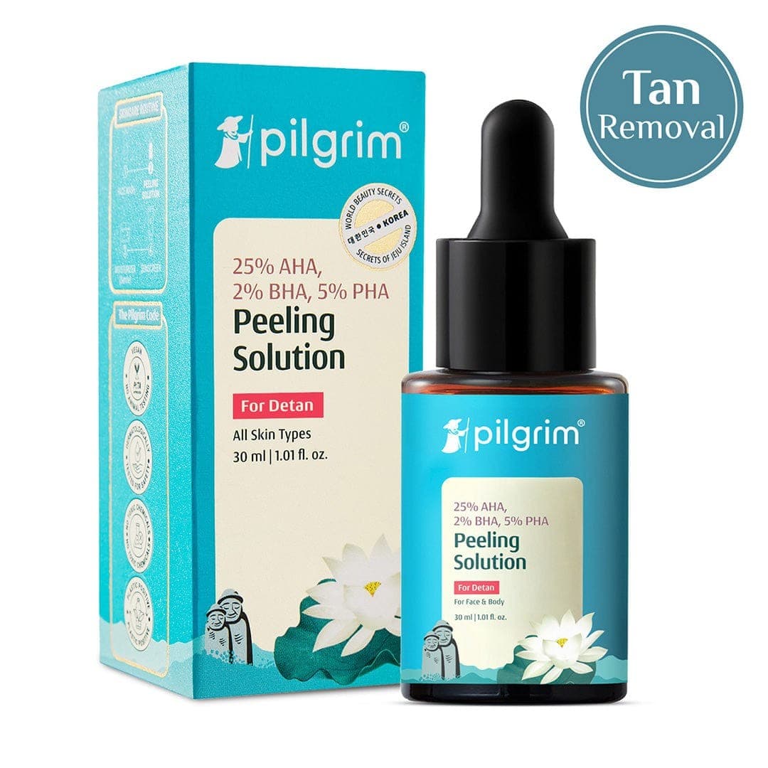 Pilgrim 25% AHA, 2% BHA, 5% PHA Peeling Solution Face Serum - 30ml - Skin Care - Lotions, Moisturisers, and Creams | Buy online on ZillyBuy