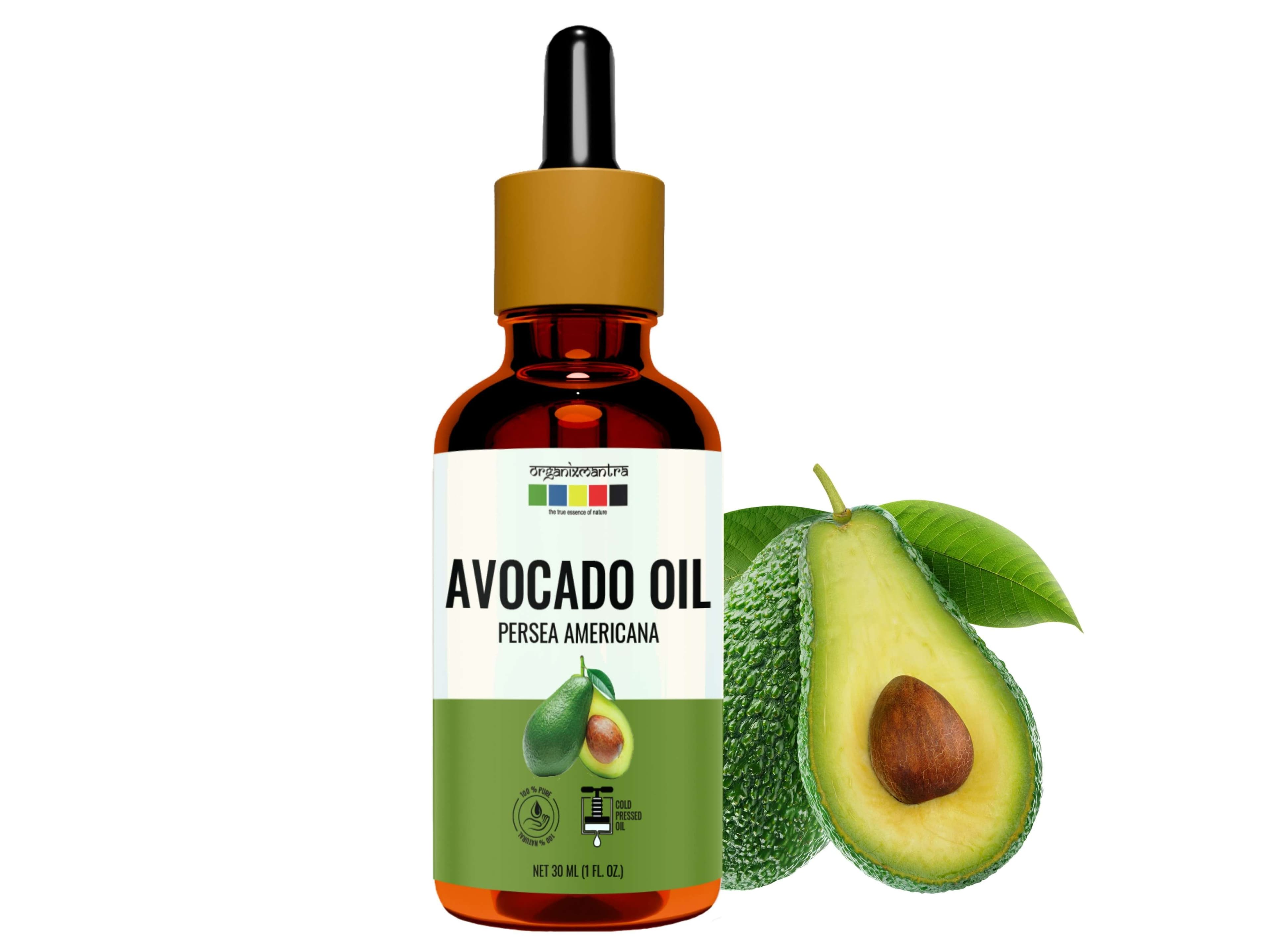Organix Mantra Avocado Oil, 100% Pure, Natural & Cold Pressed Organic Oil - 30 Millilitre - Skin Care - Oils and Serums | Buy online on ZillyBuy