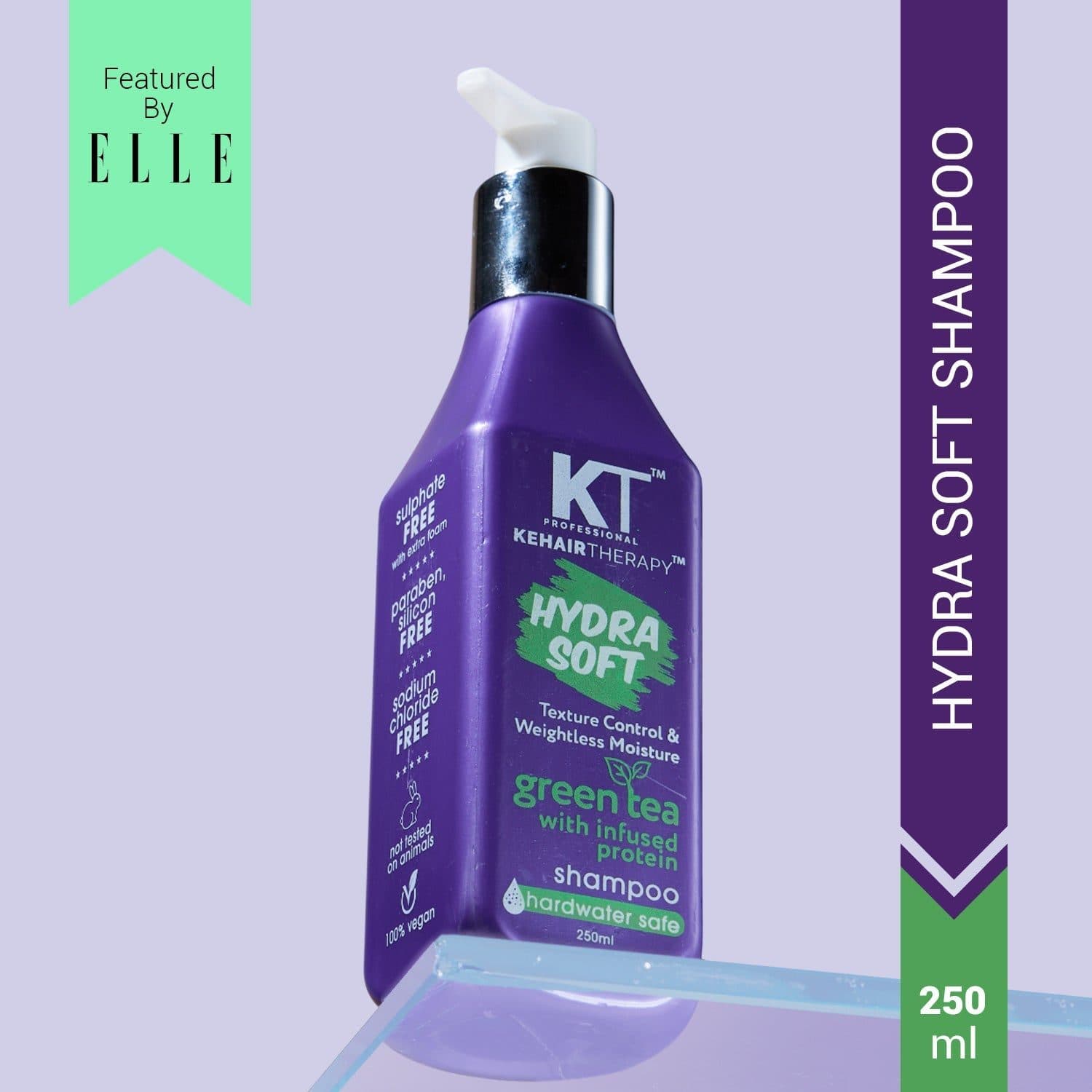 KT Professional Hydra Soft Shampoo, Lightweight Moisture & Texture Control - 250ml - Hair Care - Shampoo, Oils, Conditioners | Buy online on ZillyBuy