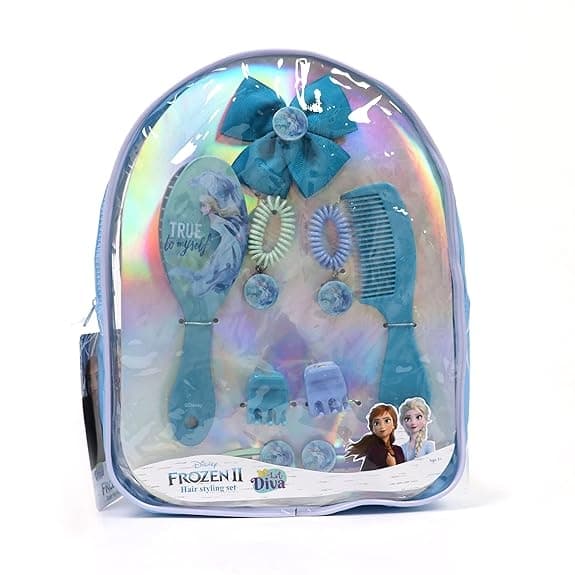 Li'l Diva Disney Frozen II Fashion Accessories Set of 9 pcs For Girls 3 Years And Above - Hair Oils, Care, and Styling | Buy online on ZillyBuy