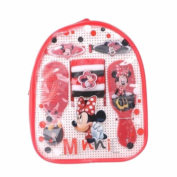 Li'l Diva Minnie Mouse Hair Accessories Gift Set For Girls 3 Years And Above - Hair Oils, Care, and Styling | Buy online on ZillyBuy