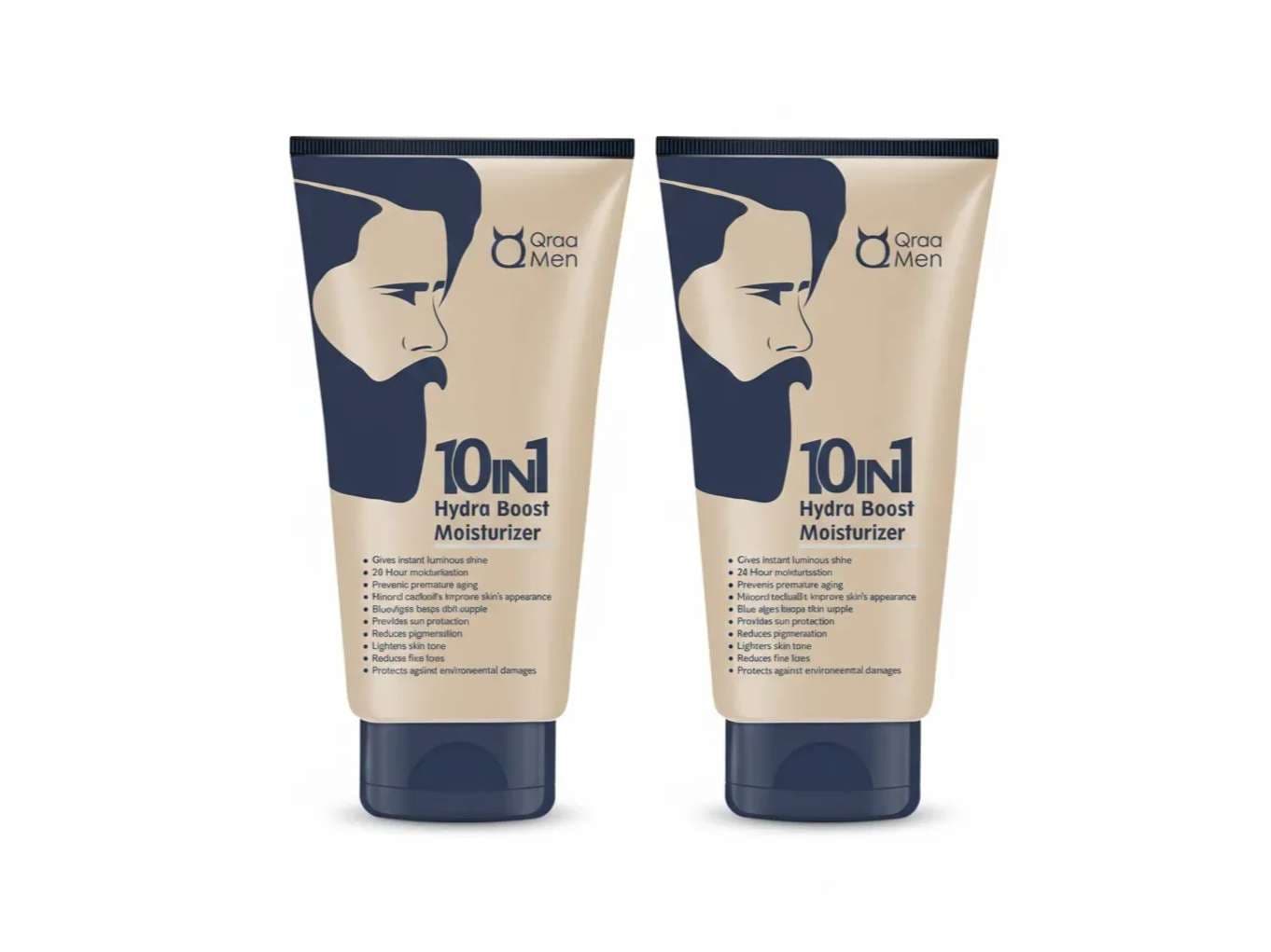 Qraa Men 10 In 1 Hydra Boost Moisturizer with 24H Moisturization 100g ( Pack of 2) - Skin Care - Lotions, Moisturisers, and Creams | Buy online on ZillyBuy