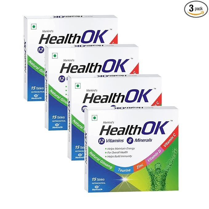 Multi Vitamin and Mineral Health Supplement (for Energy and Overall Health with added Immunity) Tablets (Pack of 4) - Nutrition and Fitness Supplements | Buy online on ZillyBuy