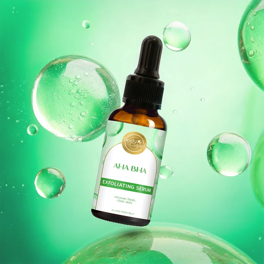 Body Cupid Aha Bha Exfoliating Serum - 30 ml - Skin Care - Oils and Serums | Buy online on ZillyBuy