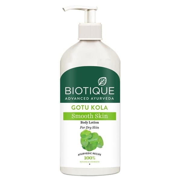 Biotique Gotu Kola Smooth Skin Body Lotion 300ml - Skin Care - Lotions, Moisturisers, and Creams | Buy online on ZillyBuy