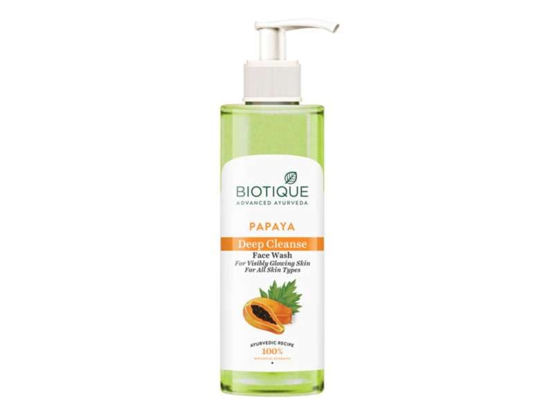 Biotique Papaya Deep Cleanse Face Wash 200ml - Skin Care - Face Cleansers | Buy online on ZillyBuy