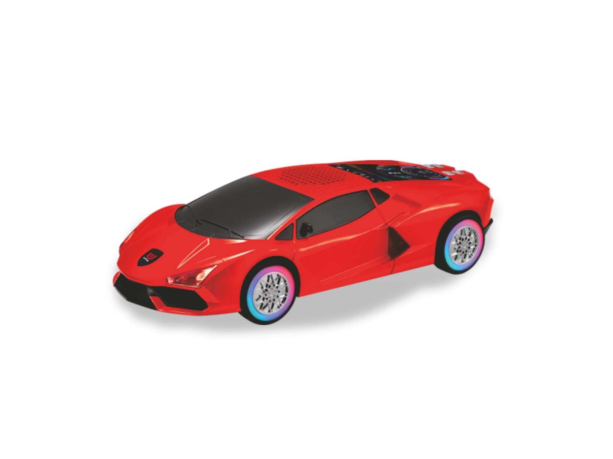 Unix Lambo Blitz Wireless Bluetooth Speaker with Dynamic RGB Lights, 20W - Red - Speaker | Buy online on ZillyBuy