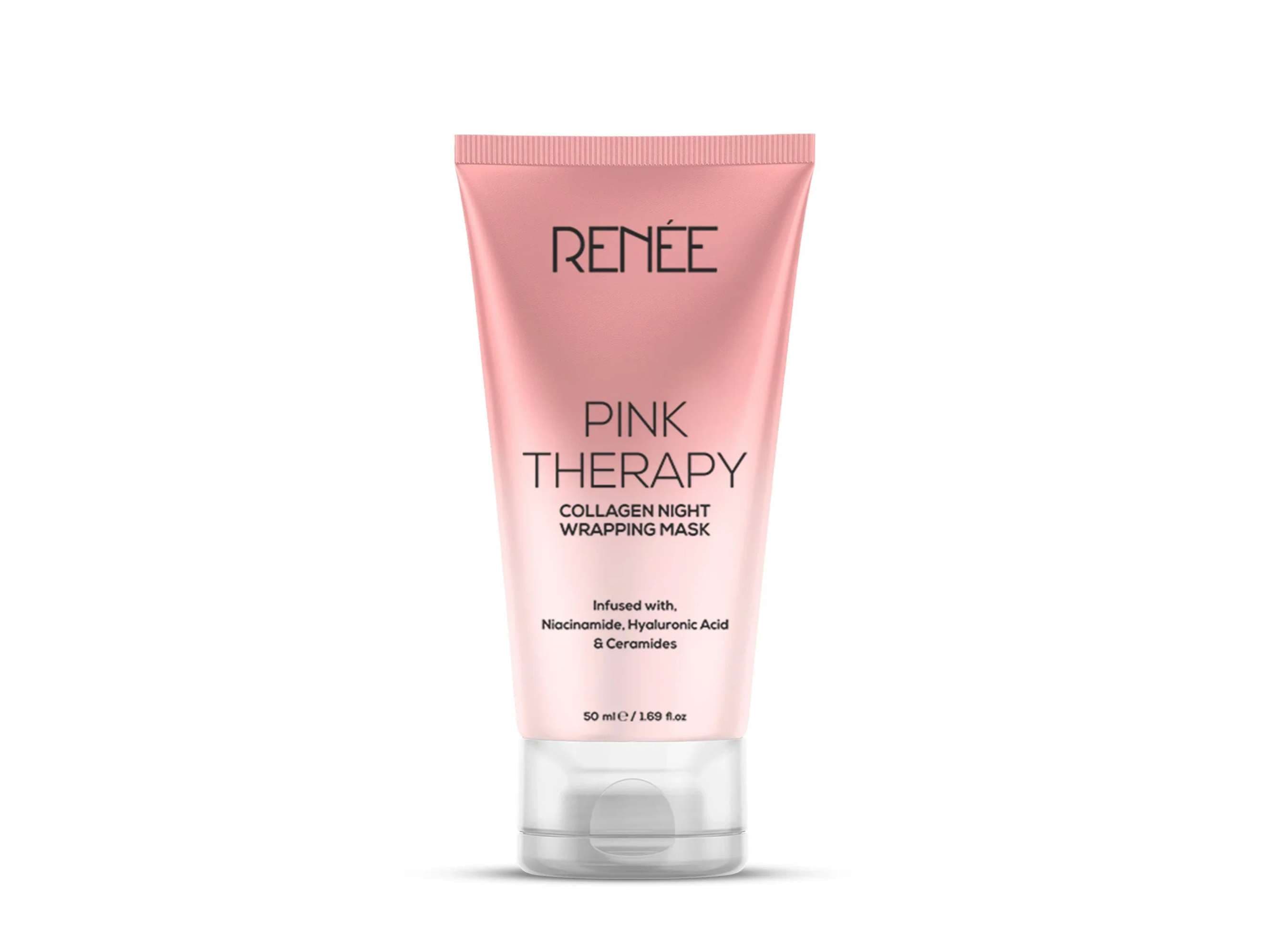 RENEE Pink Therapy Collagen Wrapping Mask - Skin Care - Face Cleansers | Buy online on ZillyBuy