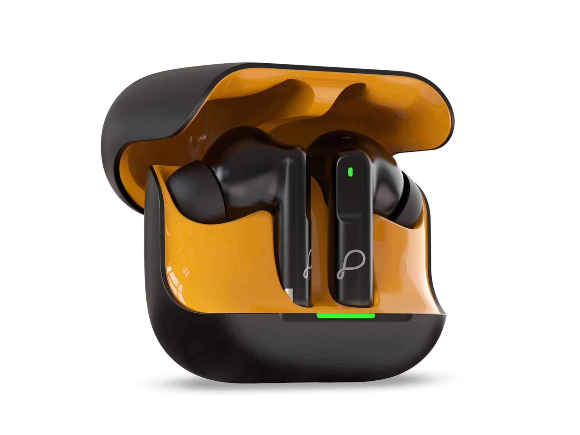 Pebble Luxe Buds Z1 Hybrid ANC + ENC, 6-Mic Setup, 60H Playtime, 13mm Dynamic Drivers, Deep Bass, Low Latency,Gaming Mode, Bluetooth v5.4, Ear buds - Black - Earphone | Buy online on ZillyBuy