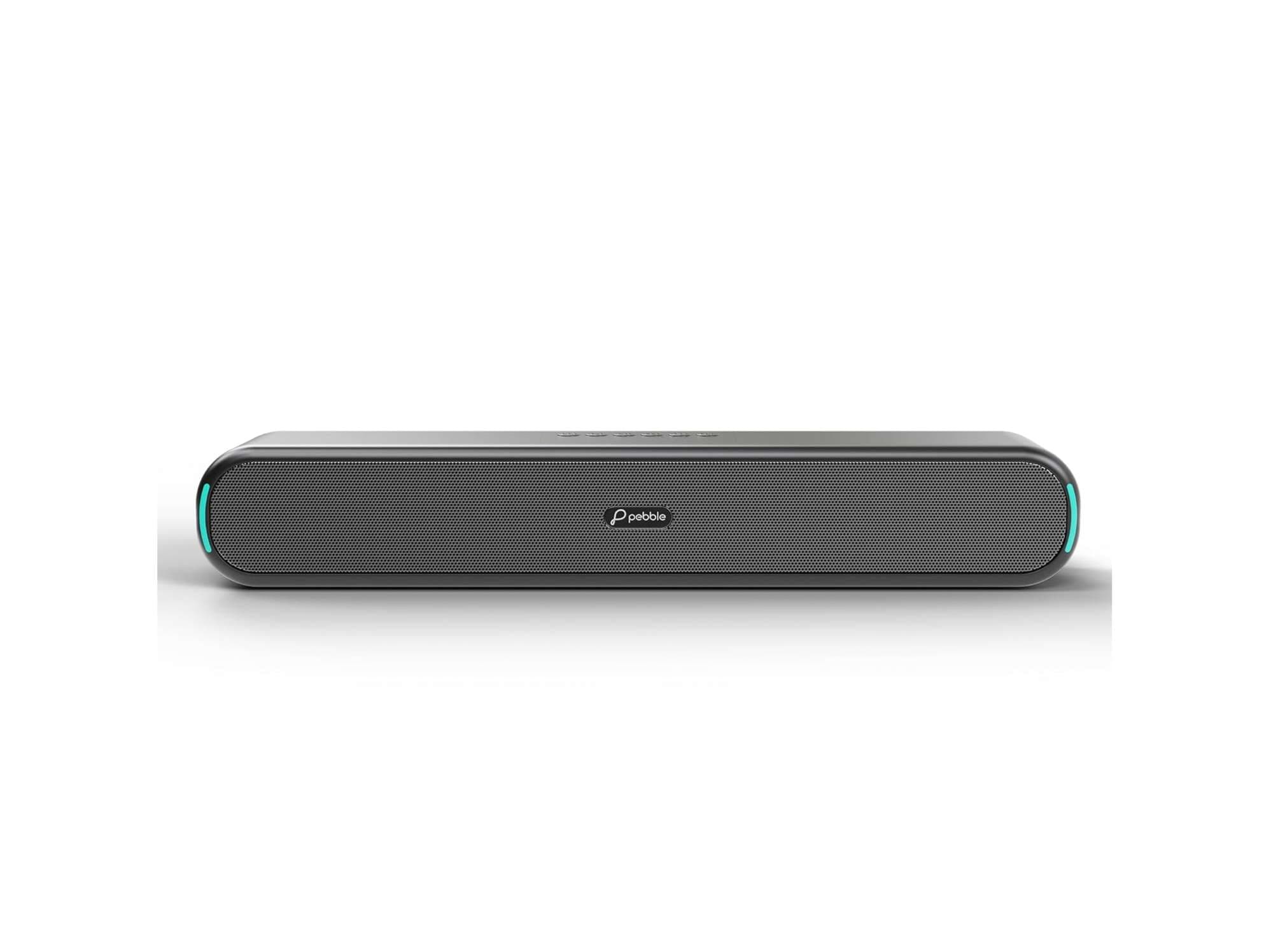 Pebble Glide 16 Bluetooth Speaker 16W Deep Bass Sound TWS Pairing 2.0 Surround Audio Bluetooth 5.3 AUX, USB, TF, BT Long Battery Life Onboard Controls - Speaker | Buy online on ZillyBuy