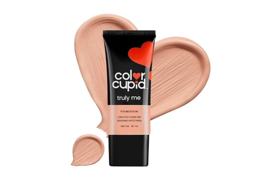 Color Cupid Truly Me Liquid Foundation High Coverage, Niacinamide, Ceramides & Hyaluronic Acid - 30ml - Cappucino - Makeup - Face | Buy online on ZillyBuy