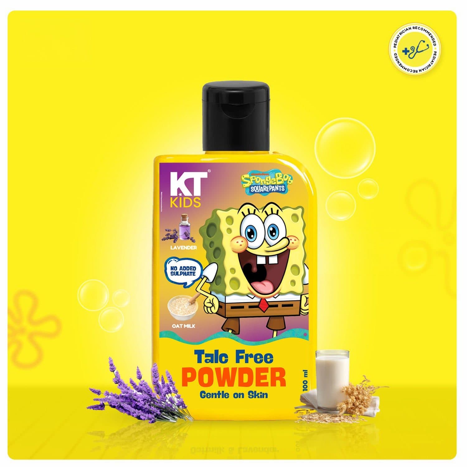 KT Kids Talc-Free Kids Powder – 100ml - Skin Care - Lotions, Moisturisers, and Creams | Buy online on ZillyBuy