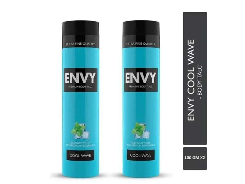 ENVY Cool Wave Talc for Women - 100g Pack of 2 - Skin Care - Lotions, Moisturisers, and Creams | Buy online on ZillyBuy
