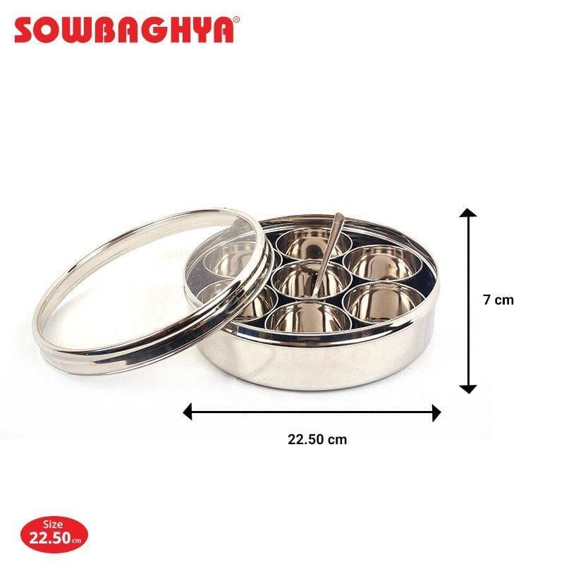 Masala Spice Box – 22.5 cm - Kitchen Storage and Containers | Buy online on ZillyBuy