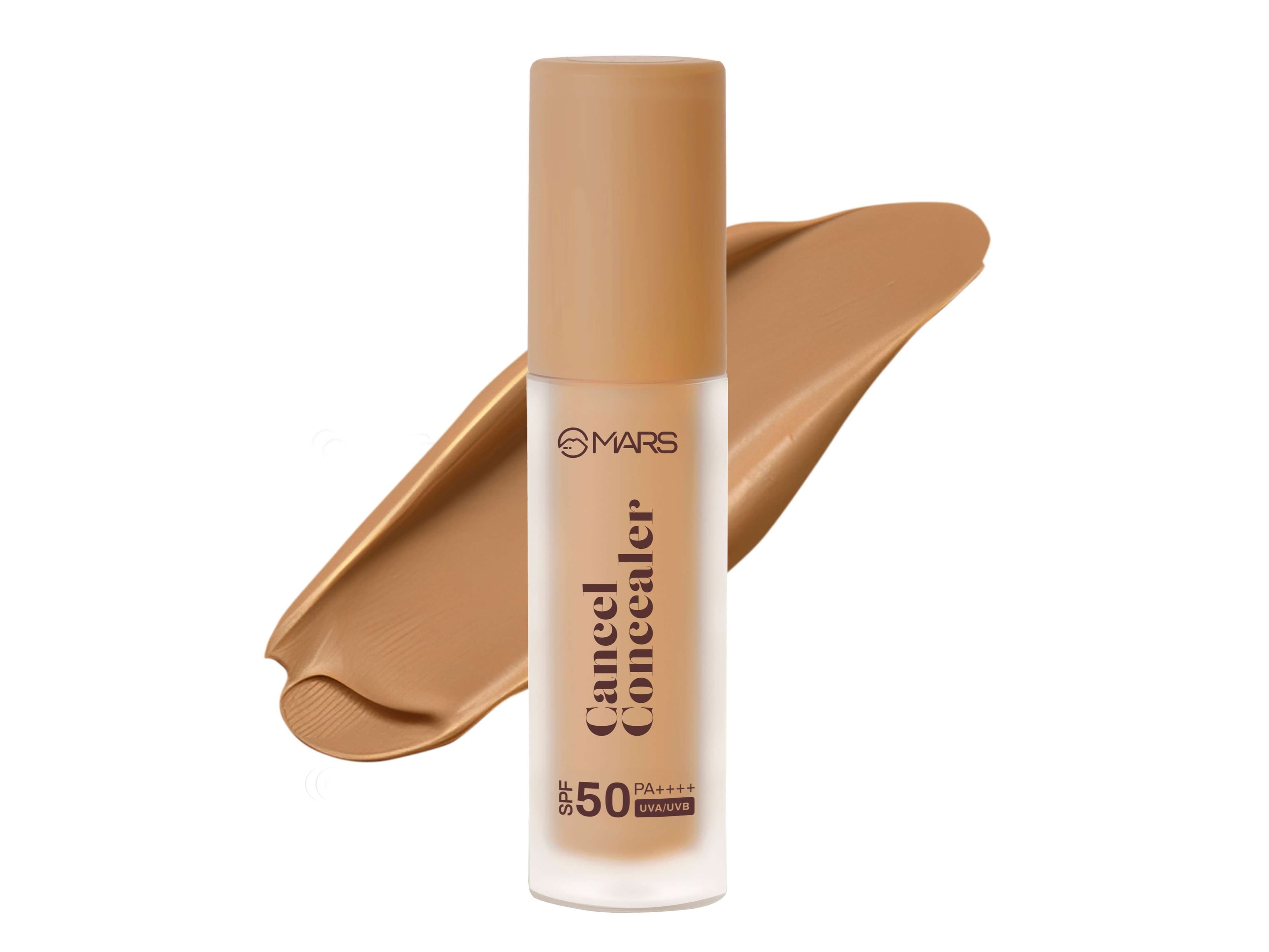 MARS SPF50 PA++++ Cancel Concealer with Radiant Finish 6 ml - Caramel Chram 07 - Makeup - Face | Buy online on ZillyBuy