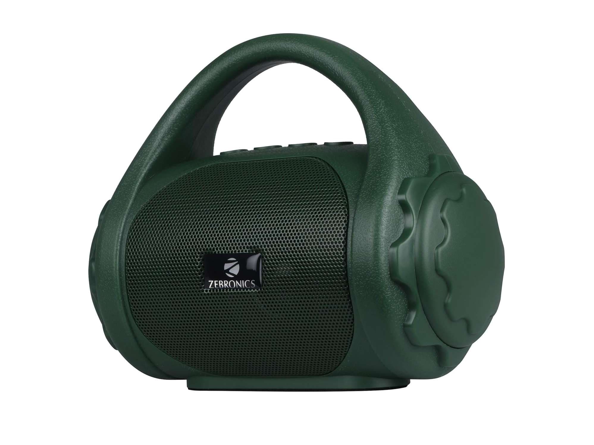 Zebronics ZEB-COUNTY Wired & Bluetooth Portable Speaker - Green - Speaker | Buy online on ZillyBuy