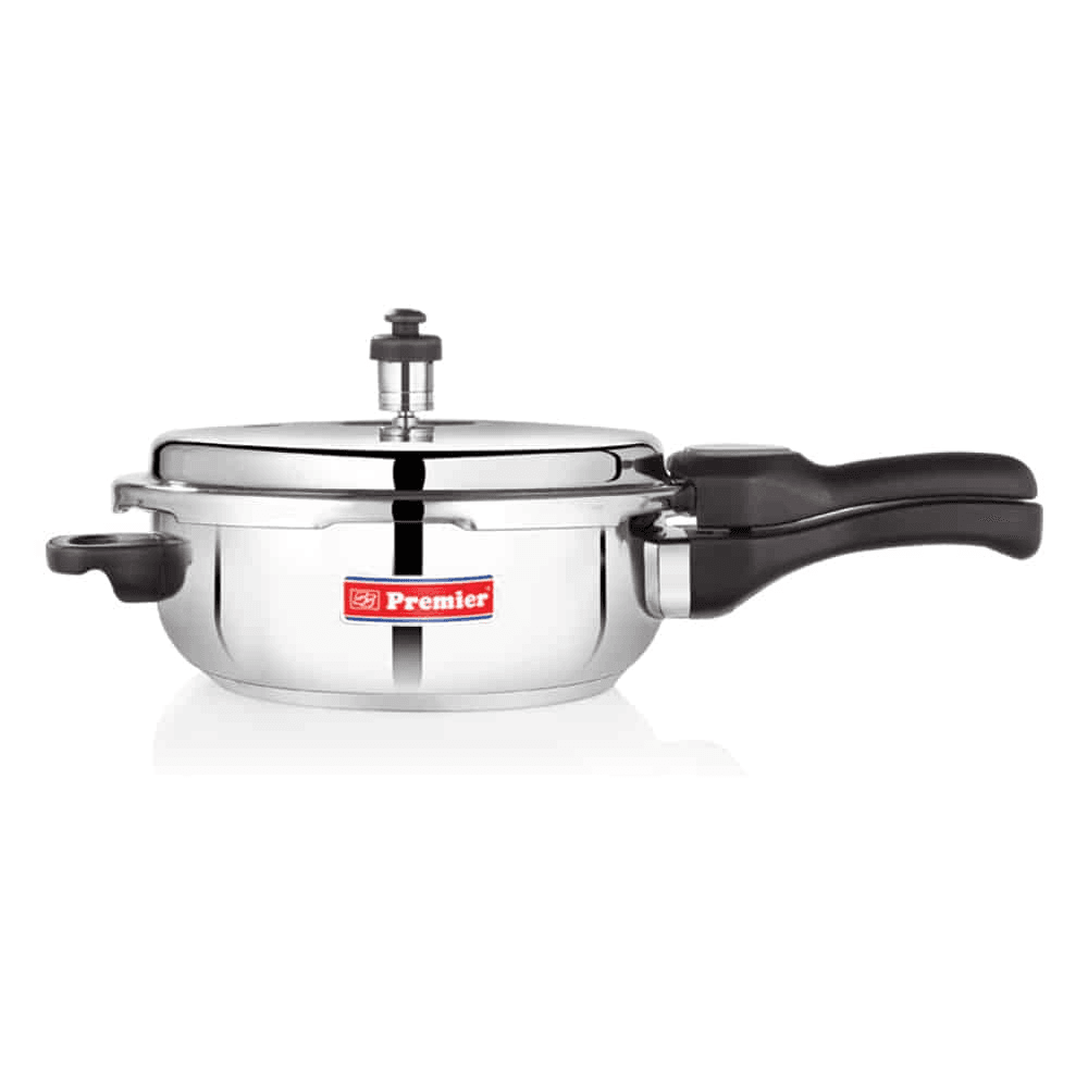 Premier Stainless Steel Comfort Pressure Pan for Induction & LPG - Large