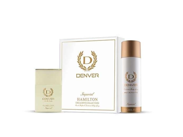 Denver Hamilton Imperial Exclusive Collection Gift Set- 165ml + 60ml - Fragrance | Buy online on ZillyBuy