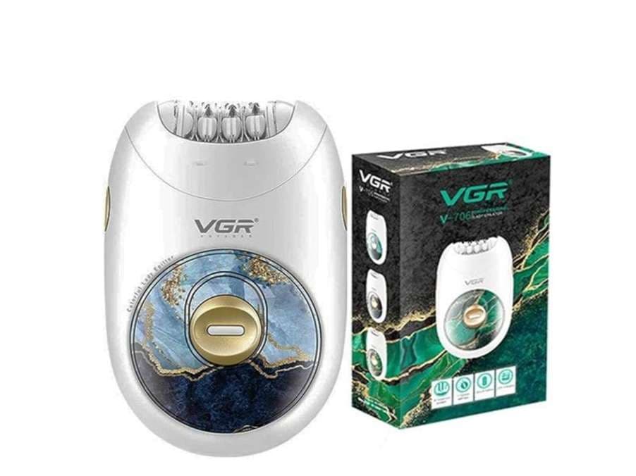 VGR V-706 Epilator For Women ( Green ) - Shaving and Grooming | Buy online on ZillyBuy