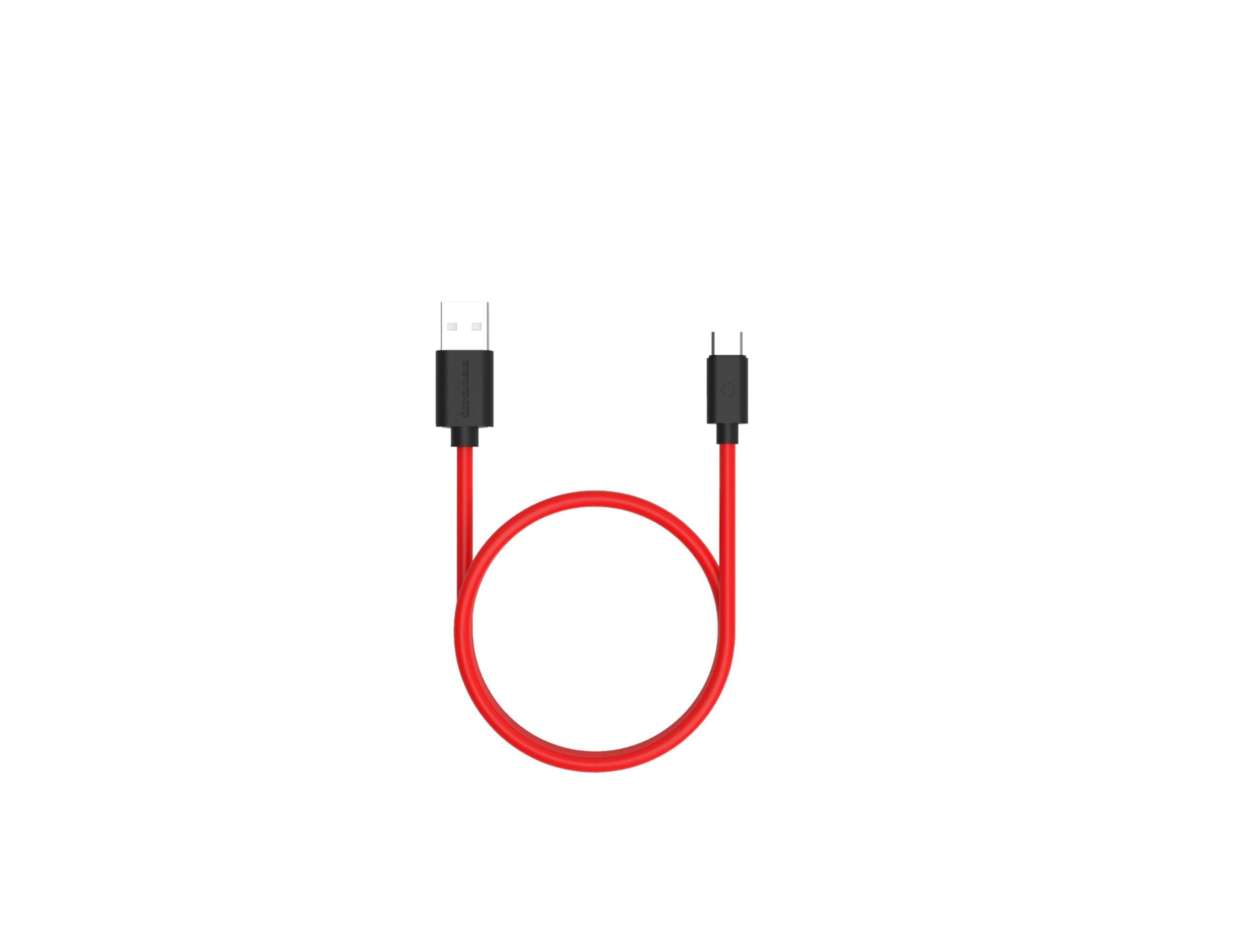 Twance T20R TPE - Type C to USB Charging & data transfer Cable, 1 M, Red - 50 Pieces