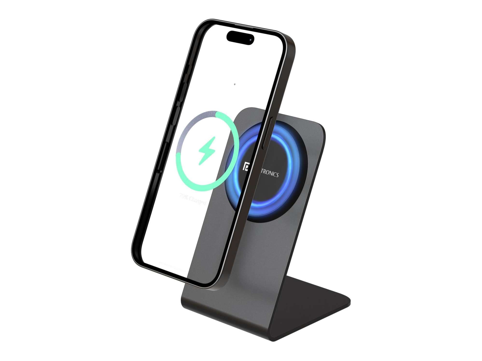 Portronics Flux 2 15W Qi2 Certified Fast Charging Wireless Charger, MagSafe Compatible, Best for 16, 16 Plus, 16 Pro, 16 Pro Max, iPhone - Charger | Buy online on ZillyBuy