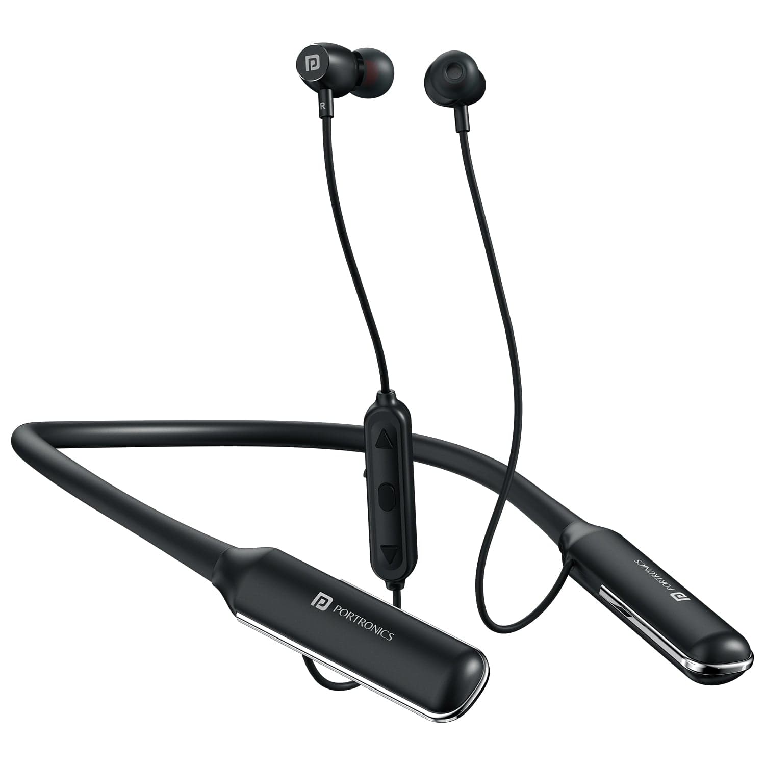 Portronics Harmonics Y4 Game, Music Mode, Bluetooth Version 5.3, Dual Pairing, Type C Fast Charging - Earphone | Buy online on ZillyBuy