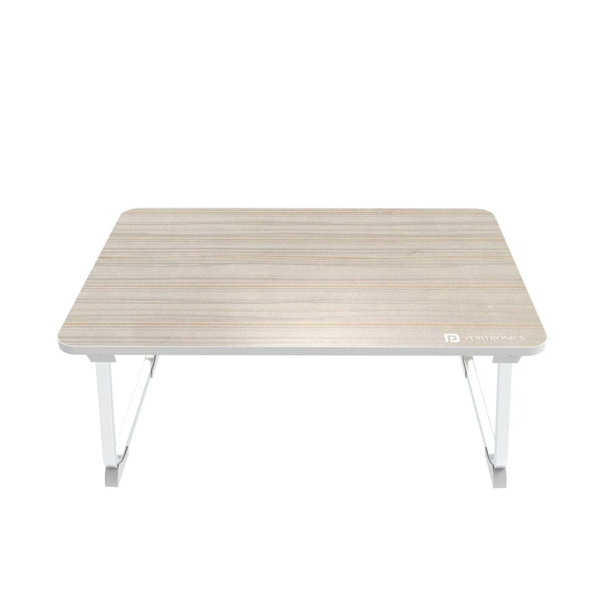 Portronics My Buddy J Portable, Foldable Laptop Table with Laminated MDF Board, Aluminium Legs, Anti-Skid Grip, Supports Upto 17 inch Laptop - Laptop Stand | Buy online on ZillyBuy