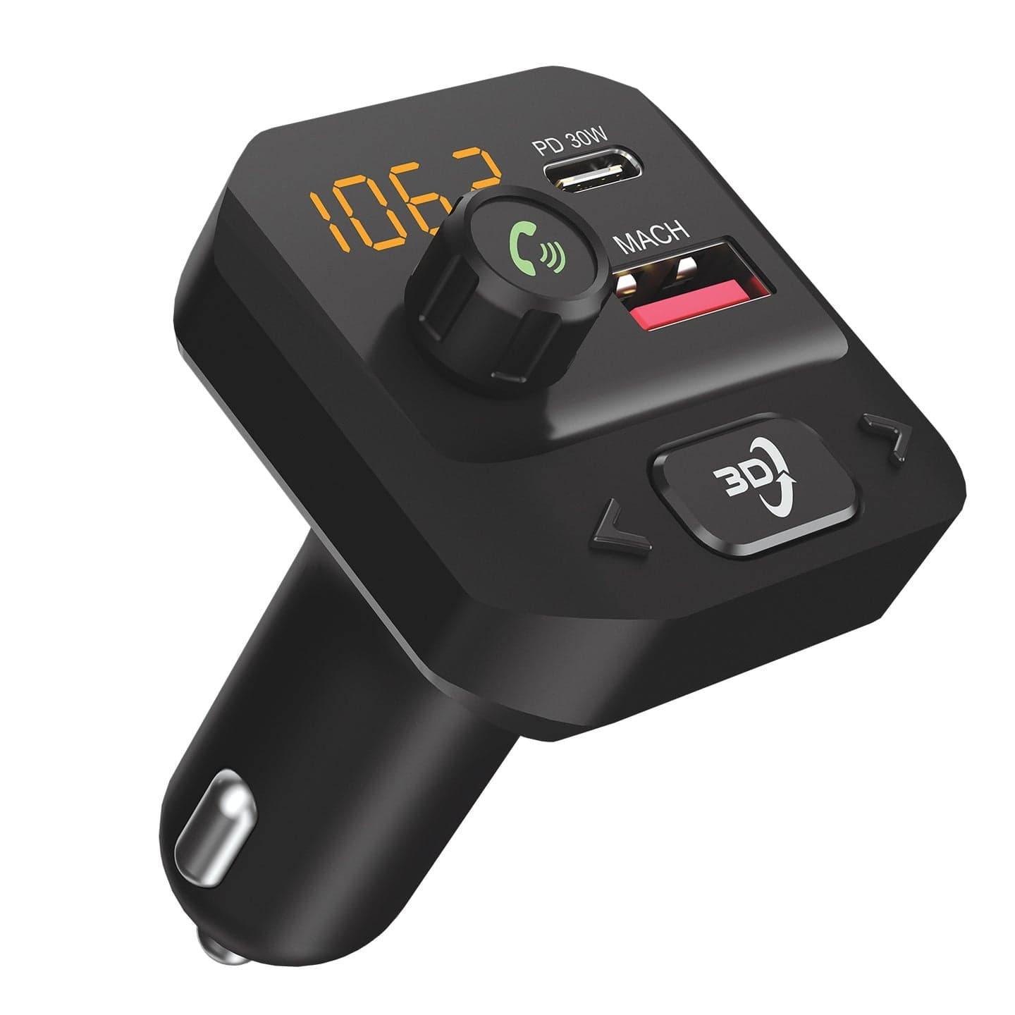 Portronics Auto 10 Plus Car Charger - Black - Charger | Buy online on ZillyBuy