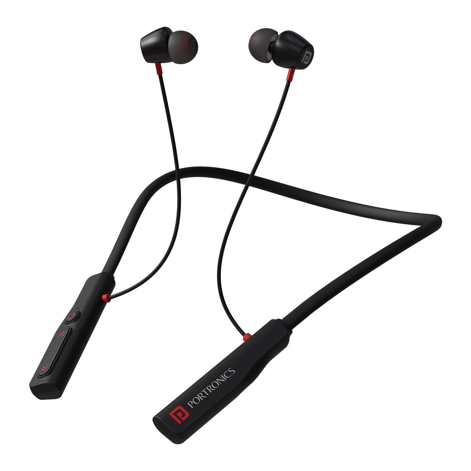 Portronics Harmonics Z11 35 Hour Playtime, 10mm Dynamic Driver, Magnetic Earbuds, Type C Fast Charging - Earphone | Buy online on ZillyBuy