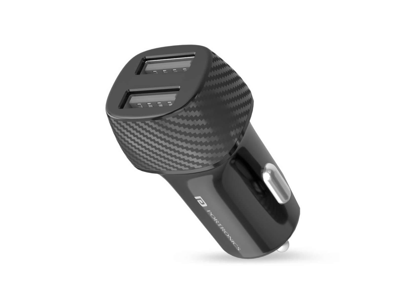 Portronics Car Power 5 12W Fast Car Charger Comes with Micro USB Cable - Charger | Buy online on ZillyBuy