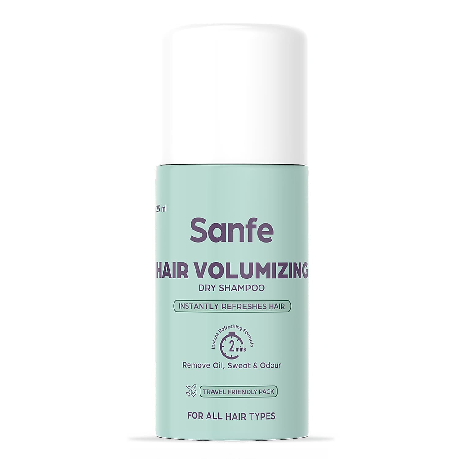 Sanfe Hair Volumizing Dry Shampoo - 25ml, Instantly refreshes & add volume, Leaves no residue - Hair Care - Shampoo, Oils, Conditioners | Buy online on ZillyBuy