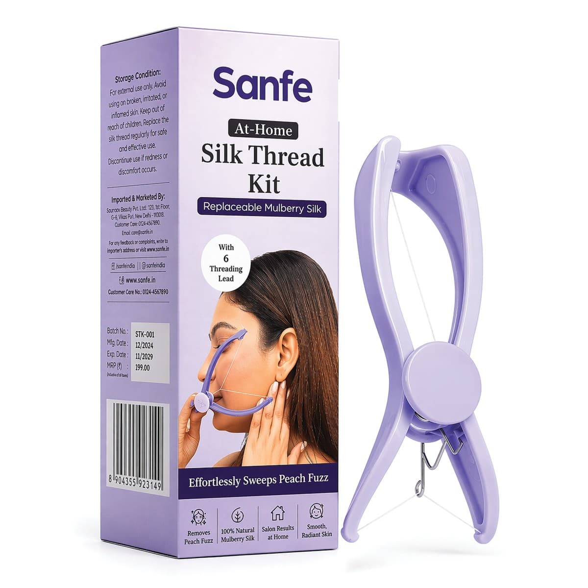 Sanfe Hair Removal Thread Tool with 6 Threads - Shaving and Grooming | Buy online on ZillyBuy