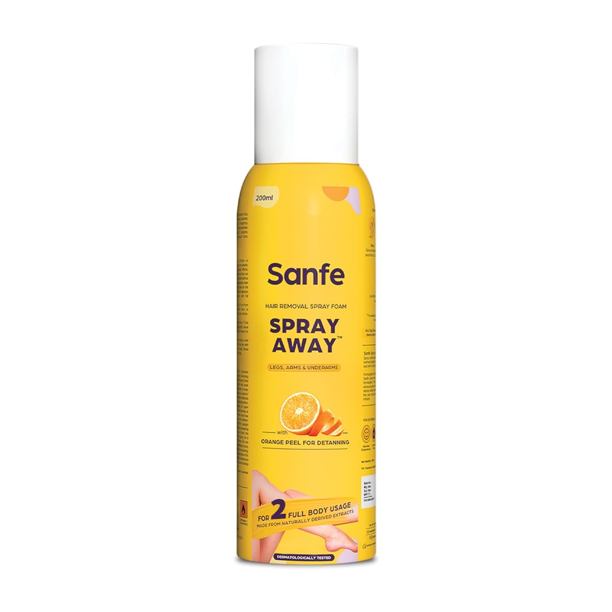 Sanfe Hair Removal Spray Foam - 200ml - Shaving and Grooming | Buy online on ZillyBuy