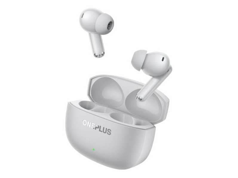 OnePlus Nord Buds 4 Pro TWS Earbuds Upto 55dB Real-time ANC, Adaptive Mode, 12mm Titanium-Coated Driver, Spatial Audio, Upto 54hrs Playback - Radiant Gray
