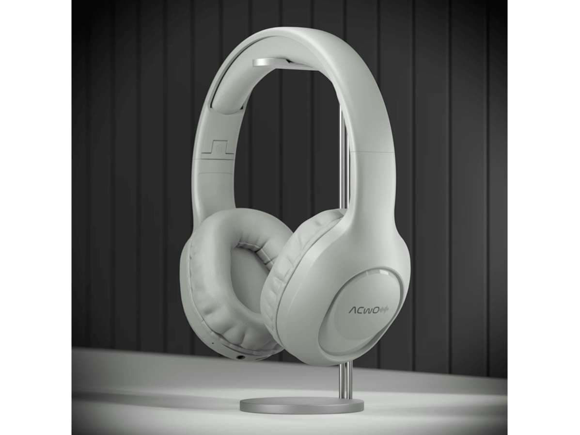 ACwO Twister 313, AI-ENC, Dual Device Connectivity, Dual EQ Modes, 40mm Bass BoomX Drivers, 50 Hours Playtime, 45ms Low Latency, IPX5 Voice Assistant - Quick-Silver - Earphone | Buy online on ZillyBuy