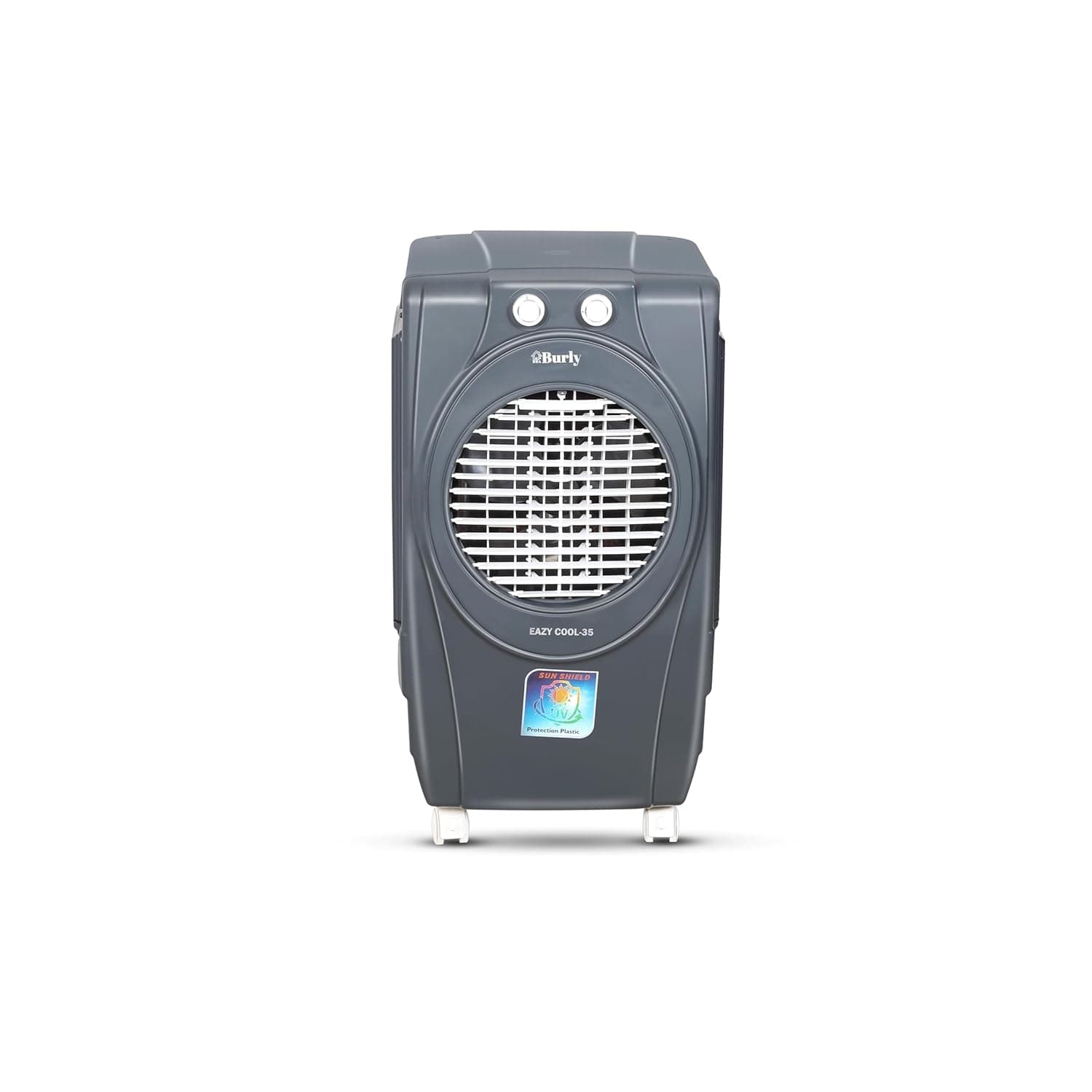 BHABURLY Eazycool 35 L Personal Portable Air Cooler 2000 CMH 100 W Anti Bacterial Honeycomb 35 ft Airthrow Auto Swing 3 Speed Control Grey & White 12" Blade 1 Year Warranty 2600 RPM - Air Cooler | Buy online on ZillyBuy