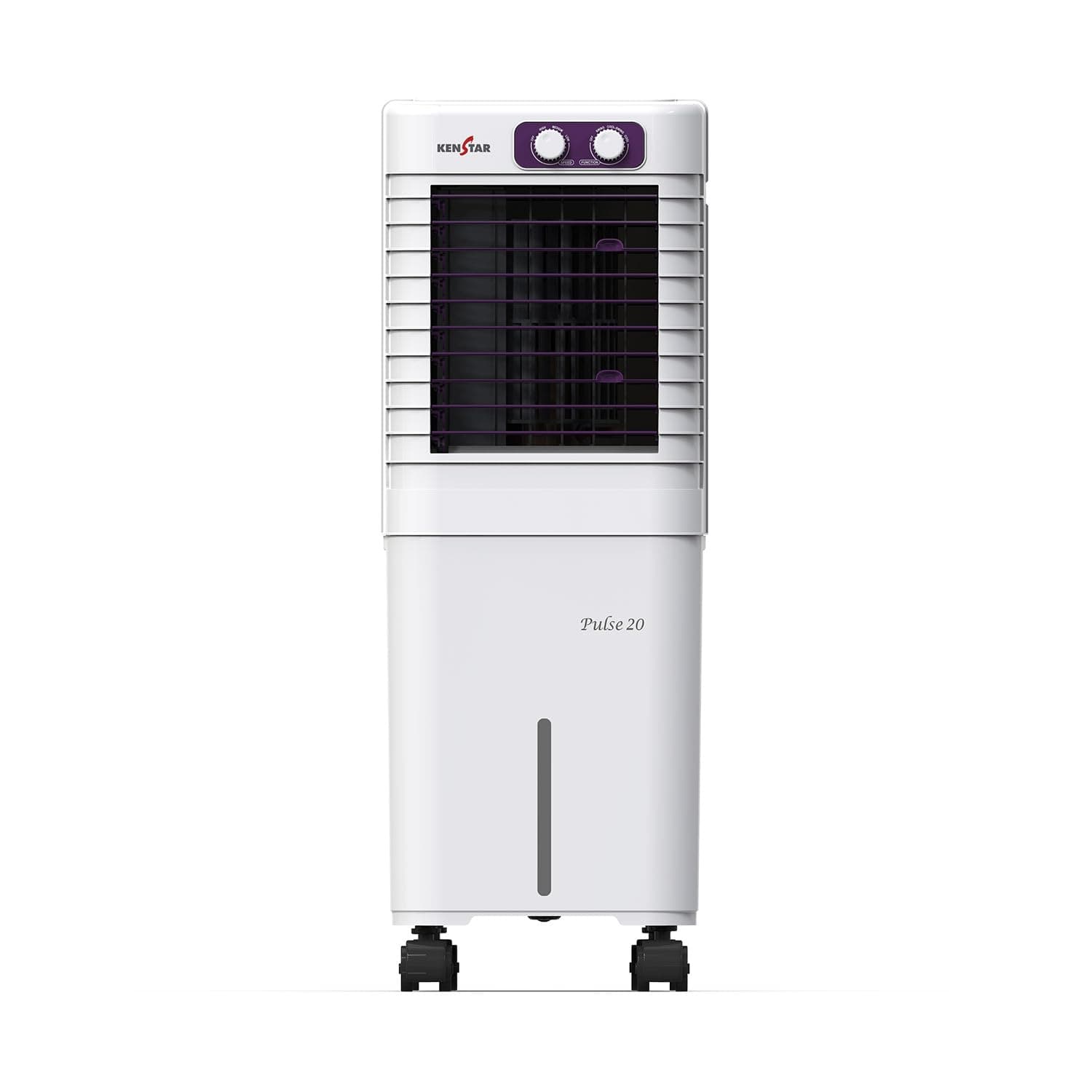 Kenstar Pulse HC 20 Personal Air Cooler with Honeycomb Pads, White & Purple - Air Cooler | Buy online on ZillyBuy