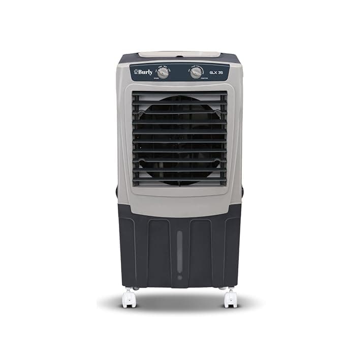 BHABURLY GLX 35 LTR Personal Portable Cooler with Anti Bacterial Honeycomb, Highest Airthrow in Segment with Auto Swing and 3 Speed Control and Low Power Consumption -1 Yr Warranty - Air Cooler | Buy online on ZillyBuy