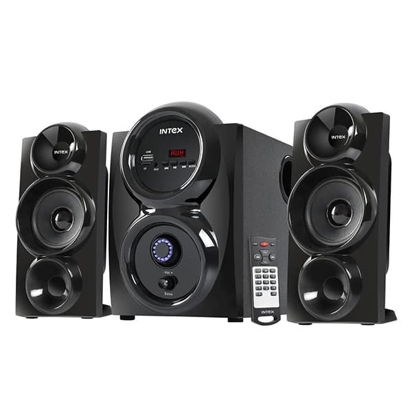 Intex Shine FMUB 2.1 CH 45W Multimedia Speaker - Speaker | Buy online on ZillyBuy