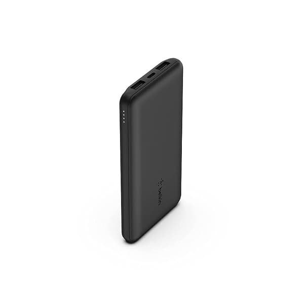 Belkin 10000 mAh Slim Power Bank with 1 USB-C and 2 USB-A Ports to Charge 3 Devices Simultaneously Belkin 10000 mAh Slim Power Bank with 1 USB-C and 2 USB-A Ports to Charge 3 Devices Simultaneously - Rose Gold - Power Bank | Buy online on ZillyBuy