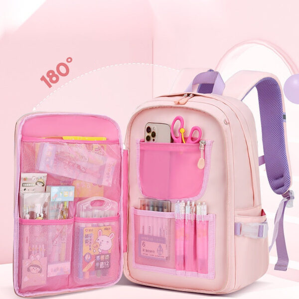 Bunny School Backpacks for Girls – Glitter & Plush Charm