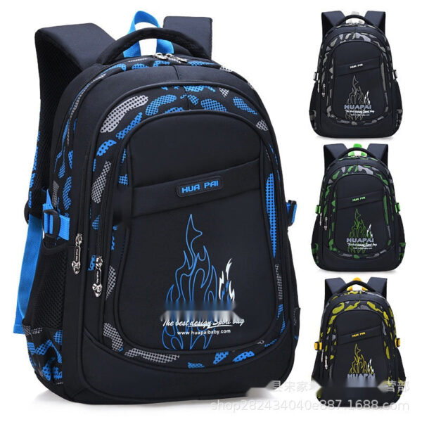 Flame Series School Backpacks – Sporty & Bold Design