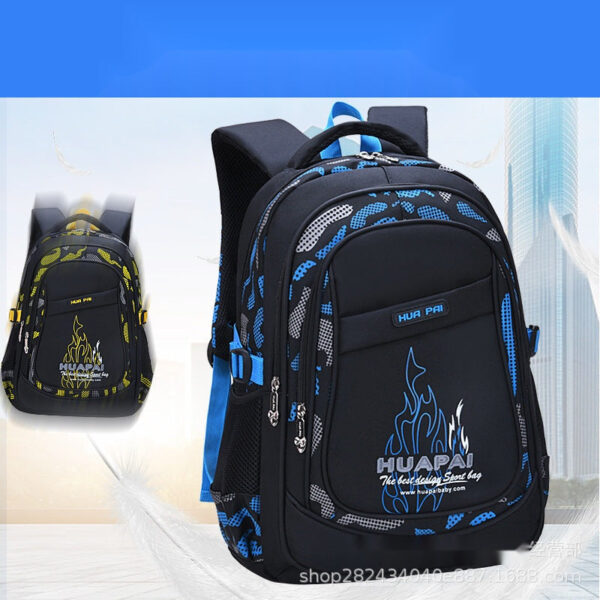 Flame Series School Backpacks – Sporty & Bold Design