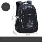 Flame Series School Backpacks – Sporty & Bold Design