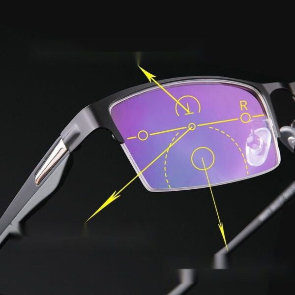 Metal Color-Changing Reading Goggles
