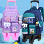 2-in-1 Trolley School Bags for Kids