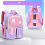 Cute & Creative School Bags for Kids – British Style with Space & Animal Themes