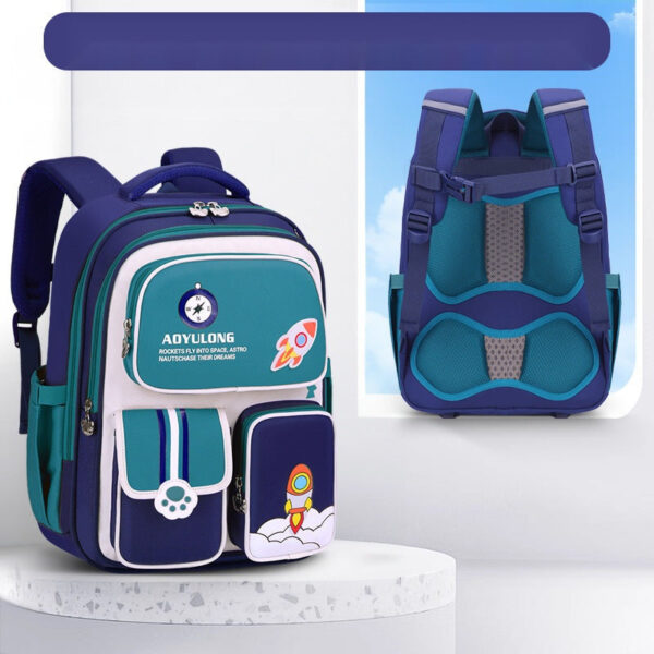 Cute & Creative School Bags for Kids – British Style with Space & Animal Themes